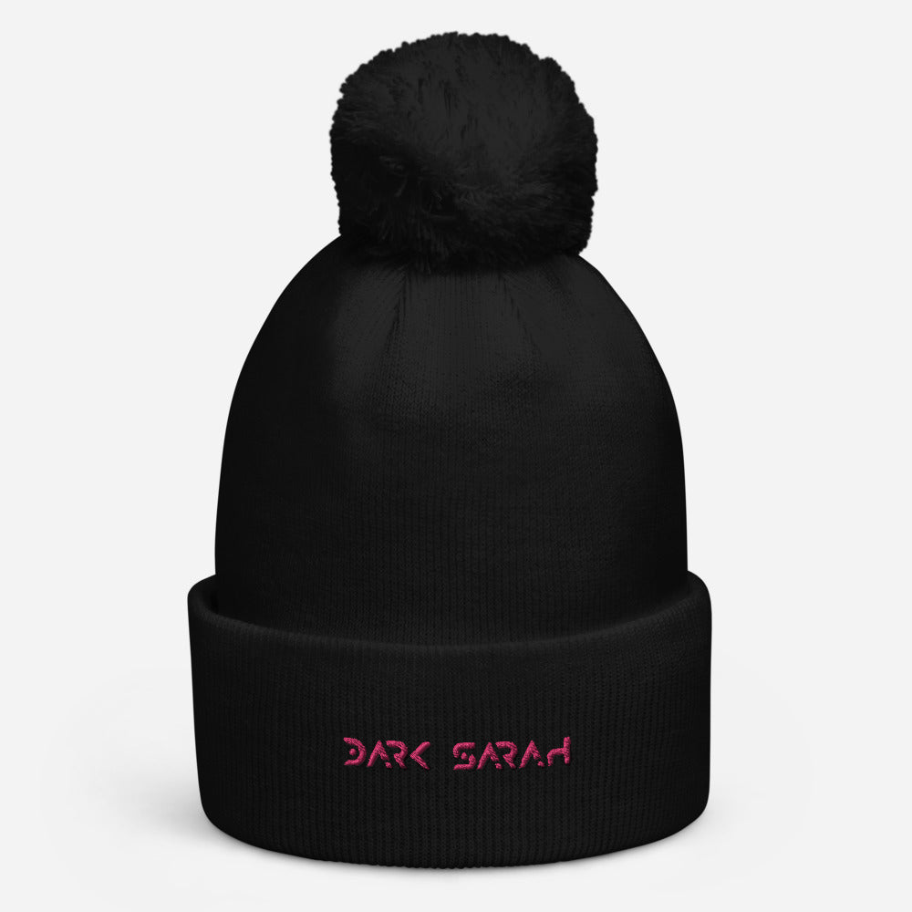 DARK SARAH Pom pom beanie