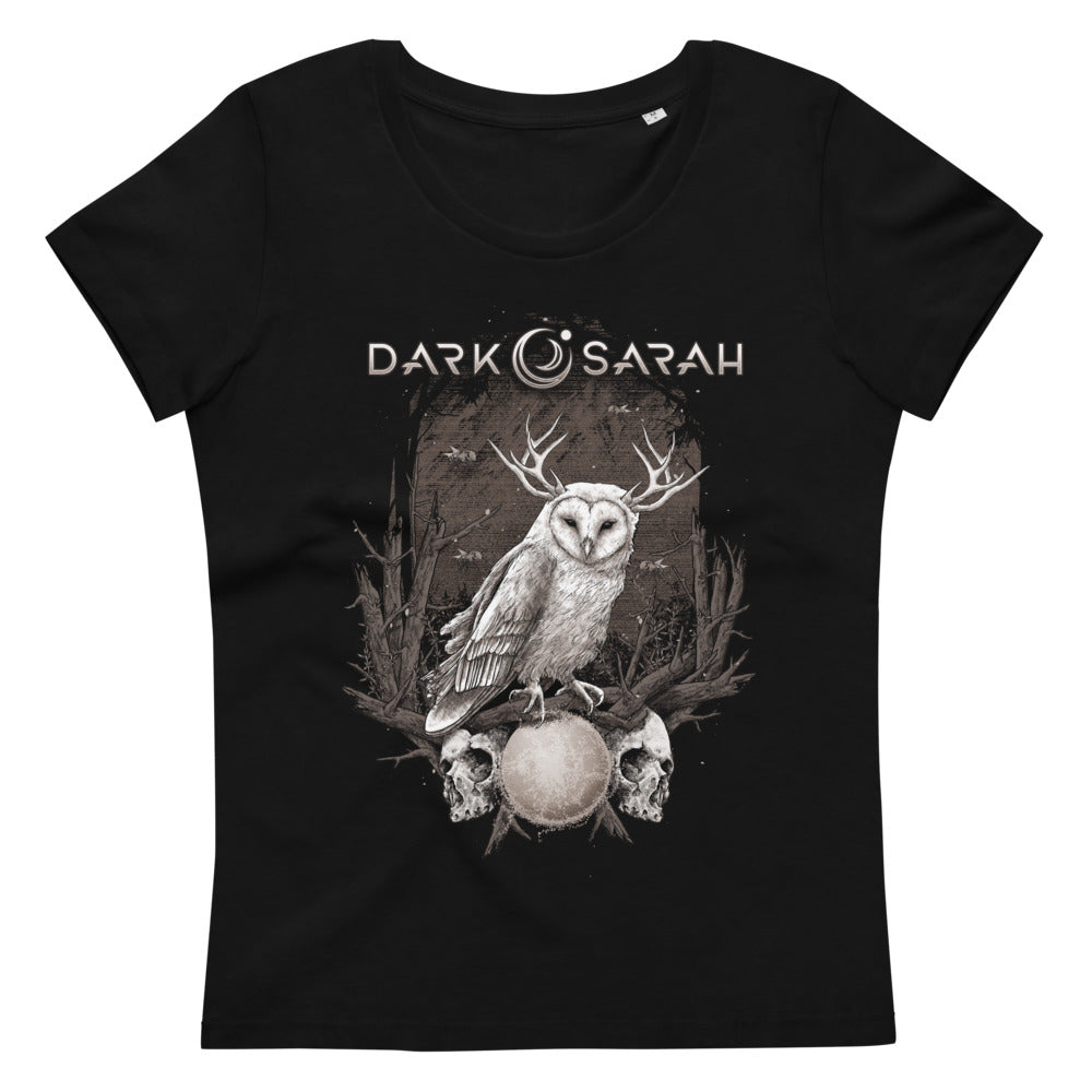 Luna Owl - Women's fitted eco tee