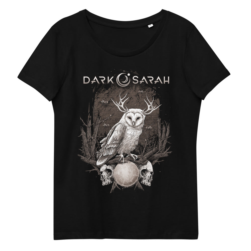 Luna Owl - Women's fitted eco tee