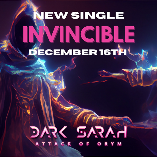 NEW single "Invincible" feat. Kasperi Heikkinen ( Beast In Black) OUT December 16th