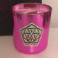 LARGE SCENTED PINK CANDLE
