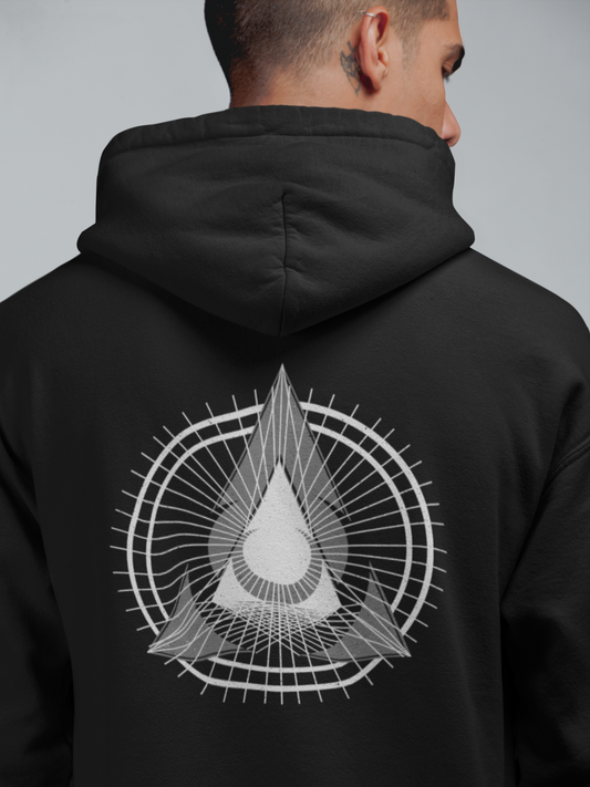 Moonhalo - Unisex essential eco hoodie SLIM FIT