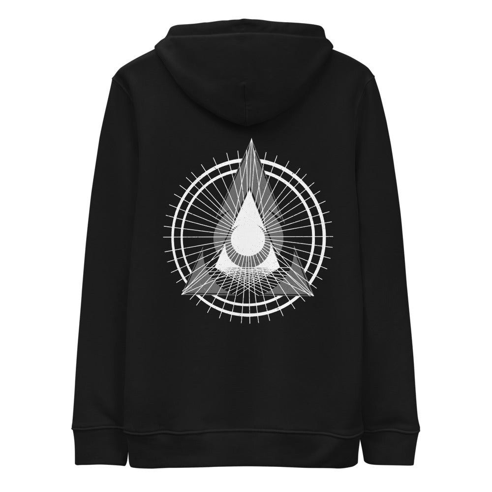 Moonhalo - Unisex essential eco hoodie SLIM FIT