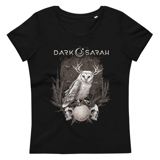 Luna Owl - Women's fitted eco tee